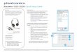 Blackwire C610 /C620 Quick Setup Guide C61… · Getting started: The Plantronics Blackwire headset is ready to use with your computer and Microsoft® Lync™. 1. Connect your headset