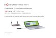 Installation und Benutzerhandbuch - Kindermann · gewünschten LAN, PoE fähig 3 USB Funktion wie USB-Anschluss an der Frontseite 4 Reset Auf Werkseinstellungen zurücksetzen (mit