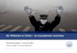 Air Pollution in China an economical ... - Tongji Universityenglish-c.tongji.edu.cn/_SiteConf/files/2015/09/25/file_56053ceb8dcf… · Master Thesis Proposal - Florian Krüger , 29.05.2015