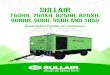 SULLAIR - 10… · recommended intervals with Sullair AWF® compressor fluid and filters Sullair Air End Legendary About Sullair For more than 50 years, Sullair has been on the leading