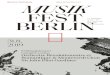Berliner Festspiele MUSIK FEST · Hector Berlioz-Jahr 2019 Hector Berlioz (1803 – 1869) Benvenuto Cellini . Opéra semi-sérieux in zwei Akten op. 23 (1834–1838) Libretto von