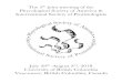 The 5th joint meeting of the Phycological Society of ...botany-psa-isop2018.sites.olt.ubc.ca/files/2018/07/072418_PSA-ISOP... · ISoP started as the Society of Protozoologists in