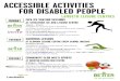 ACCESSIBLE ACTIVITIES FOR DISABLED PEOPLE · CLUB LAMBETH KIDS . AT BRIXTON RECREATION CENTRE . 5pm - 6pm . Suitable for all disabled children aged 5-11 years. A multi-sports session