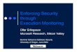 Enforcing Security through Execution Monitoring€¦ · Security Summer School U. Oregon, June 2004 2 Outline 1. Execution Monitoring Fundamentals zPrograms and properties from traces