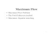 Chapter 27 Maximum Flow - cs.cityu.edu.hklwang/ccs3335/lecture10.pdf · • Maximum Flow Problem • The Ford-Fulkerson method • Maximum bipartite matching. 2 •material coursing