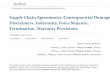 Supply Chain Agreements: Consequential Damage Disclaimers ...media.straffordpub.com/products/supply-chain... · 6/19/2019  · consequential, incidental, indirect, special or contingent