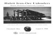 Hulett Iron-Ore Unloaders - ASME...Alexander Brown also developed the “Brown Electric Fast Plant” a box-shaped mechanism sup-porting a rigid rail tramway, with the Brown self-filling