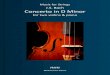 Music for Strings - The Smarter Web Company · 2011. 10. 20. · Music for Strings . J.S. Bach . Concerto in D Minor . for two violins & piano. mm . Mainstream Music