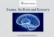 Trauma, the Brain and Recovery - MindBody Breakthrough€¦ · emotions (e.g. amygdala, hypothalamus), as the thalamic centre. 11 Dorsolateral Pre-frontal Cortex (DLPFC) • The DLPFC