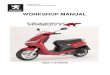 MANUEL NEW VIVA3 50CC 4T 04A manual/MANUEL_NEW_VIVA3...WORKSHOP MANUAL-50CC 4 STROKE TABLE OF CONTENTS 1 Reproduction or translation, even partial, is forbidden without the written