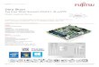 Data Sheet Fujitsu Mainboard D3221-B µATX€¦ · Data Sheet Fujitsu Mainboard D3221-B Page 2 of 3 Features and benefits Board Size reduced µATX: 9.6“ x 8.4“ (243.8 x 213.4