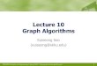 Lecture 10 Graph Algorithms - AndroBenchcsl.skku.edu/uploads/SWE2004S14/Lecture10.pdf · Articulation vertex • A single vertex whose deletion disconnects the graph ! Biconnected