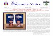 The Maronite Voicesaintannmaronite.com/pdf/MaroniteVoice_September2010.pdfThe Maronite Voice Volume VI Issue No. VIII Page 3 September 2010 Beatification of Brother Stephen Nehme by