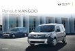 Renault KANGOO - · PDF file KANGOO Van Z.E. 33 Instant pulling power, quiet and the simplicity of never having to change gear. KANGOO Van Z.E. 33 is a pleasure to drive and is 100%