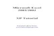 Microsoft Excel 2003/2002 - North West River Volunteer Library€¦  · Web viewMicrosoft Excel records cell addresses in formulas in three different ways, called absolute, relative,