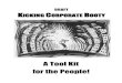 DRAFT KICKING CORPORATE BOOTY€¦ · Kicking Corporate Booty!  Page 3 Human Billboard.....24