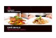 Café Deville Restaurant Menu 2018 - Marriott International...shitakee pimenta Calabresa Spaghetti in olive oil sauce with garlic, shitake mushrooms and spicy pepper flakes 54,00 Massase