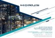 BROCHURE HORUS 2020 - .:: Corporación Horus Mar · PESQUERA CENTINELASK Graña y Montero CFG INVESTMENT . 7.00 . 51.0 5500