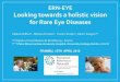 ERN-EYE Looking towards a holistic vision for Rare Eye ......Hélène Dollfus* , Melissa Coriano*, Fouzia Studer*, David Keegan** •*Hôpitaux Universitaires de Strasbourg –France