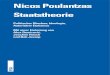 Nicos Poulantzas Staatstheorie - VSA: Verlag...Nicos Poulantzas (1936-1979) lehrte Soziologie in Paris, vorübergehend auch an der Universität Frankfurt a.M. Sein Text wurde aus dem