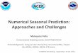 Numerical Seasonal Prediction: Approaches and Challengesxs1.somas.stonybrook.edu/~na-thorpex/meeting_files/Worshops_2012/... · Kalnay et al (1996) –Reanalysis Gandin (1963) Talagrand