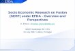 Socio Economic Research on Fusion (SERF) under EFDA ...€¦ · – PLANELEC Pro model: Global long-term electricity supply scenarios – Fusion in the electricity grid • Social