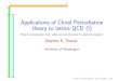 New Applications of Chiral Perturbation theory to lattice QCD (I) · 2005. 10. 28. · E ective Field Theory/PT: references A selection of books and lecture notes: H. Georgi, \Weak