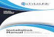 Installation Manual - STYLELINE...Installation Manual For CL and FX Series Entrance Door Products 6200 Porter Road, Sarasota, FL 34240 | 800.237.3940 | 941-371.8110 - fax |
