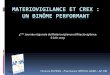 MATERIOVIGILANCE ET CREX : UN BINôME PERFORMANT · 05/10/2018 Déclaration EIAS dans Blue Medi (presqu’accident) 18/10/2018 Tenue du CREX 18/10/2018 Demande d’achat de pompes
