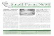 Small Farm Newssfp.ucdavis.edu/files/144171.pdf · SMALL FARM CENTER • COOPERATIVE EXTENSION • UNIVERSITY OF CALIFORNIA Small Farm News —CONTINUED ON PAGEC 6— ONTINUED ON