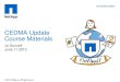 CEDMA Update – Course Materials WS 1306 NetApp.pdf · Student guides cannot be printed NetApp Confidential - Internal Use Only 11 In EMEA lab guides printed and shipped through
