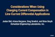 Considerations When Using Charging Current Compensation in …prorelay.tamu.edu/wp-content/uploads/sites/3/2019/03/Considerations... · 2019/3/18  · • Line was 525 kV, 215 mi