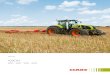 AXION - CLAAS Harvest Centre...AXION 900 therefore offers enormous potential for use all year round. With engine speeds of 1,600 rpm at a top speed of 50 km/h and 1,500 rpm at 40 km/h,