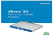 Skyus 3GSkyus 3G Verizon Quick Start Guide Contents Overview..... 3 Intended Audience 