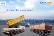 A trailer for every need · 2018. 12. 1. · esser trailer weight to carry more payload Higher grade of steel for l Brake - LQRV Helps adjust braking pressure in loaded and unload