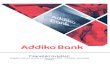 Finansijski izvještaji - Addiko Bank Sarajevo … · Finansijski izvještaji za godinu koja je završila 31. decembra 2019. i izvještaj nezavisnog revizora. 1 Godišnji izvještaj