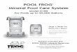 Pool Frog Mineral Pool Care System - Doheny's Pool ...1 Customer Service 800-222-0169 Pool Frog ® Mineral Pool Care System Model 6100 For Pools up to 25,000 gallons System Includes
