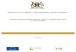 MINISTRY OF ENERGY AND MINERAL DEVELOPMENT...Government of Uganda Ministry of Energy and Mineral Development Uganda’s SE4ALL Action Agenda Atkins | [Uganda’s SE4All Action Agenda|