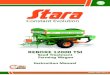 REBOKE 12000 TSI...e-mail: stara@stara.com.br Home page: August/2014 - Revision A MANU-1056-I REBOKE 12000 TSI Seed Treatment Farming Wagon Instruction Manual CONTENT 1 - MAIN 2 -