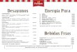 Pastipan | Sabor de hogar - Desayunos Energía Purapastipan.com.pe/menu/castilla.pdf · 2019. 3. 28. · ENRROLLADO DE HOT DOG 5.20 TRIANGULO DE ESPINACA 5.20 FACTURA DE SALAME Y