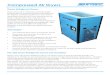Compressed Air Dryers - SCR Air Ltd Compressed Air Dryers Drytec Refrigerant Dryers Drytec knows the
