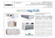 Catálogo ECOSPLIT Técnico 40VX / 38ES / 38EX / 38EW Multisplit …cdn-carrier-qa.brivia.com.br/downloads_docs/65dab-Cat... · 2014. 1. 22. · de qualidade do ar interior. O novo
