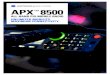 ALL-BAND P25 MOBILE RADIO UNLIMITED MOBILITY. MAXIMUM … · 2018. 12. 8. · The APX 8500 combines unlimited interoperability, secure Wi-Fi® connectivity and purpose-built design