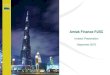 Amlak Finance PJSC...• Amlak Finance is a leading specialized real estate financier in the Middle East. • The activities of the Company are conducted in accordance with Islamic