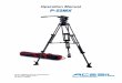 P-52MX - pg1 · 1. Release tripod holding hook. 2. Extend tripod to desired he.ght. O Unlock upper leg locks while holding the tripod. Adjust legs to desired height, and re-engage