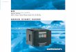 RX - assets.omron.eu · RX Quick Start Guide 5 SPECIFICATIONS 1.3 Power ratings Item Three-phase 200 V class specifications 3G3RX inverters, 200 V models A2004 A2007 A2015 A2022 A2037