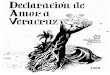 Declaración - Universidad Veracruzanaenvuelto en la sonata del herraje y la piedra o en el tumulto de los torrentes, despeñados igual a una jauría de truenos, y los caminos de los