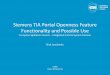 Siemens TIA Portal Openness Feature Functionality and ...€¦ · TIA Portal Project data + Up/download + Compare + Im/Export of HMI project data for HMI RT Prof + Predecessors functional