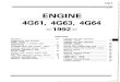 1990-1994 Engine Overhaul - Evo 4G63 Mitsubishi Engine...4664 SOHC In-line OHV, SOHC 4 Compact type 1,997 (121.9) 85 (3.35) 88 (3.46) 8.5 (AR) 19" 57” 57” 19” 1 Pressure feed,