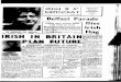 BRENDAN BEHAN DEMOCRAT MEMORIAL ISSUE€¦ · just law was being touted is con-nected with the new awareness of th e oppressiv natur of MM six- county Government which has arisen